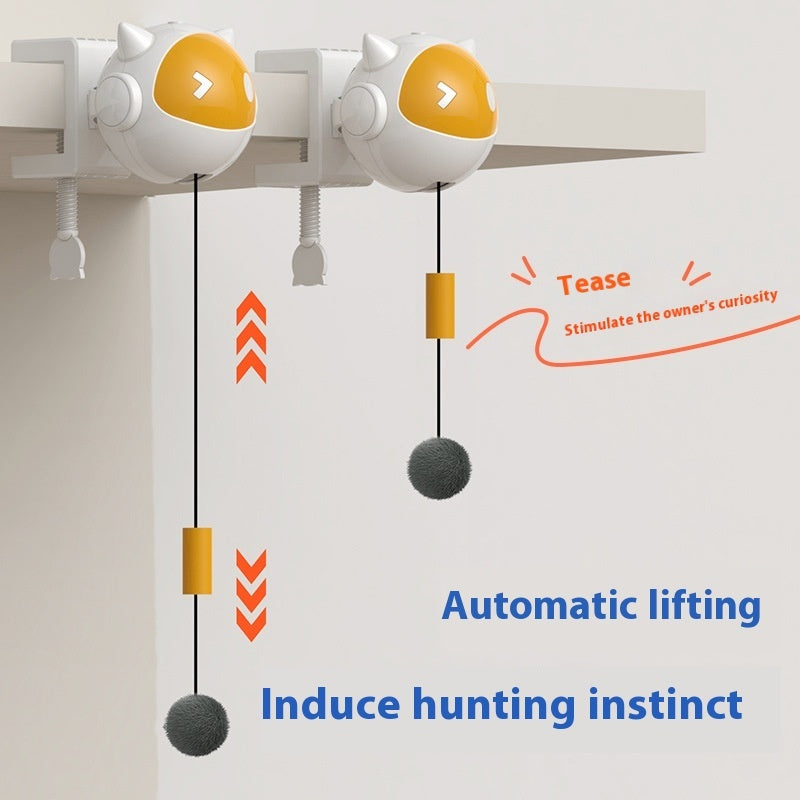 Jouet Télescopique Électrique pour Chat — Mouvement Automatique
