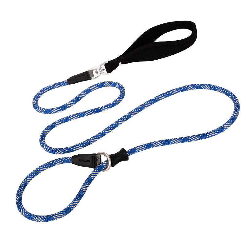 Laisse Nylon Uni Anti-Explosion pour Chien — 9 Couleurs | M & L