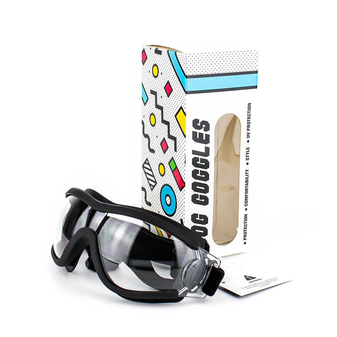 Lunettes de protection pour chiens – Goggles anti-vent & UV
