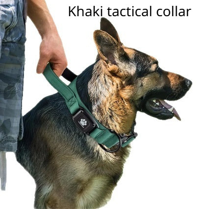 Collier Tactique Ajustable pour Grand Chien — Anti-Fugue