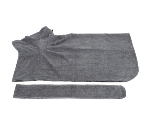 Peignoir Séchage Rapide pour Chien – Microfibre Ultra-Absorbante