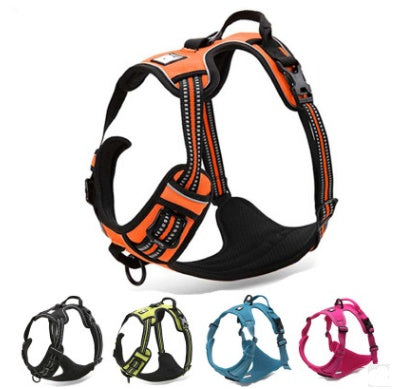 Harnais Rembourré Réfléchissant 3M pour Chien — Oxford & Mesh