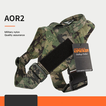 Harnais Militaire Nylon 1050D pour Chien — Boucle UTX | XS à XL