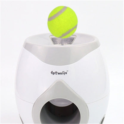 Interactive Dog Treat Dispenser – Tennis Ball & Rewards
