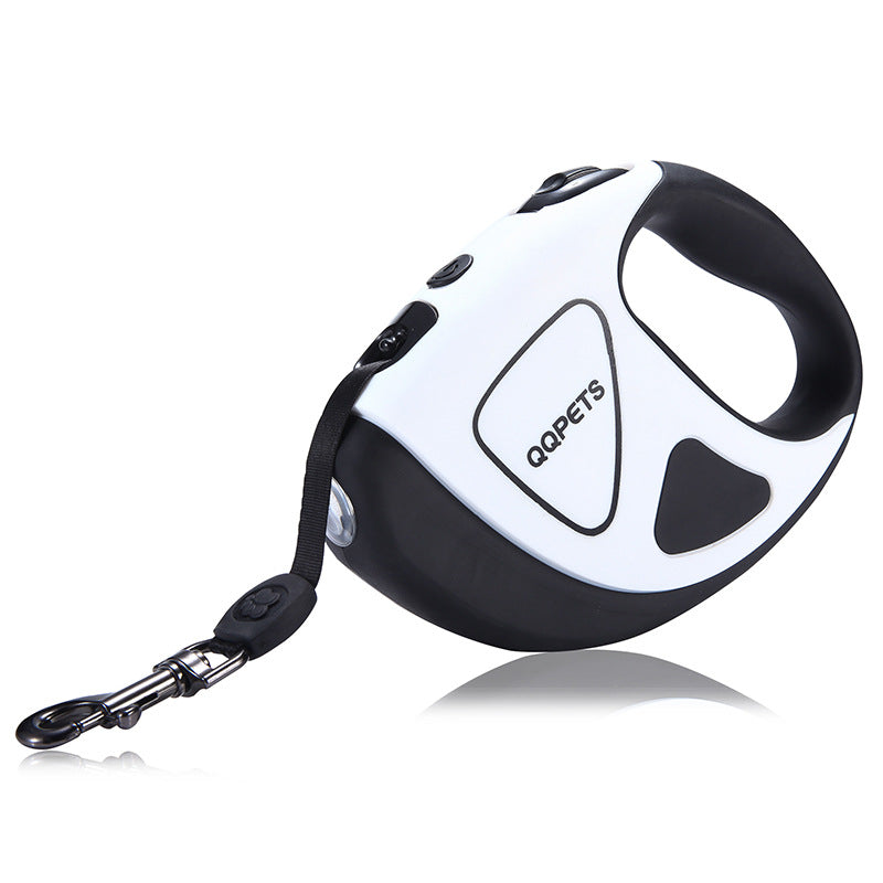 LED Retractable Dog Leash with Anti-Tangle Fiberglass — 3M & 5M