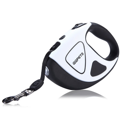 LED Retractable Dog Leash with Anti-Tangle Fiberglass — 3M & 5M