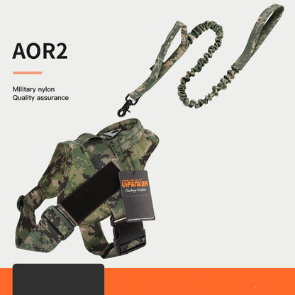Harnais Militaire Nylon 1050D pour Chien — Boucle UTX | XS à XL
