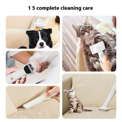 Station de Toilettage avec Aspiration & Tondeuse — 400W, Bac 3L