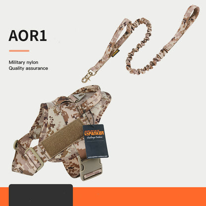 Harnais Militaire Nylon 1050D pour Chien — Boucle UTX | XS à XL