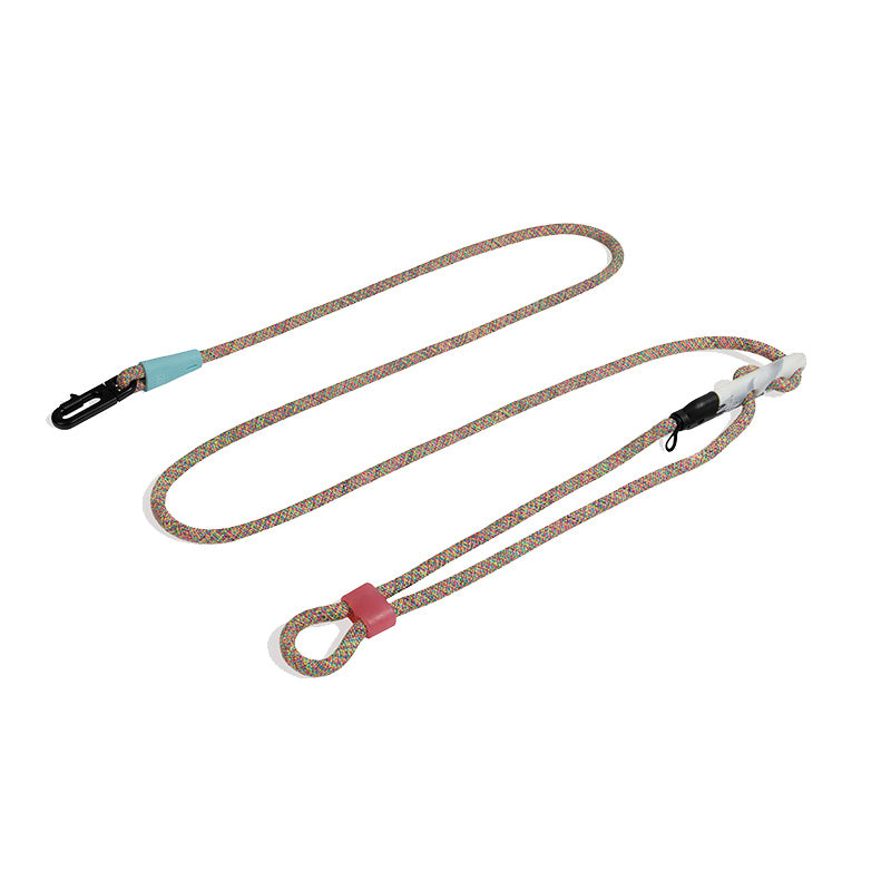 Laisse Mains Libres Ajustable pour Chien — Polyester 120–240 cm