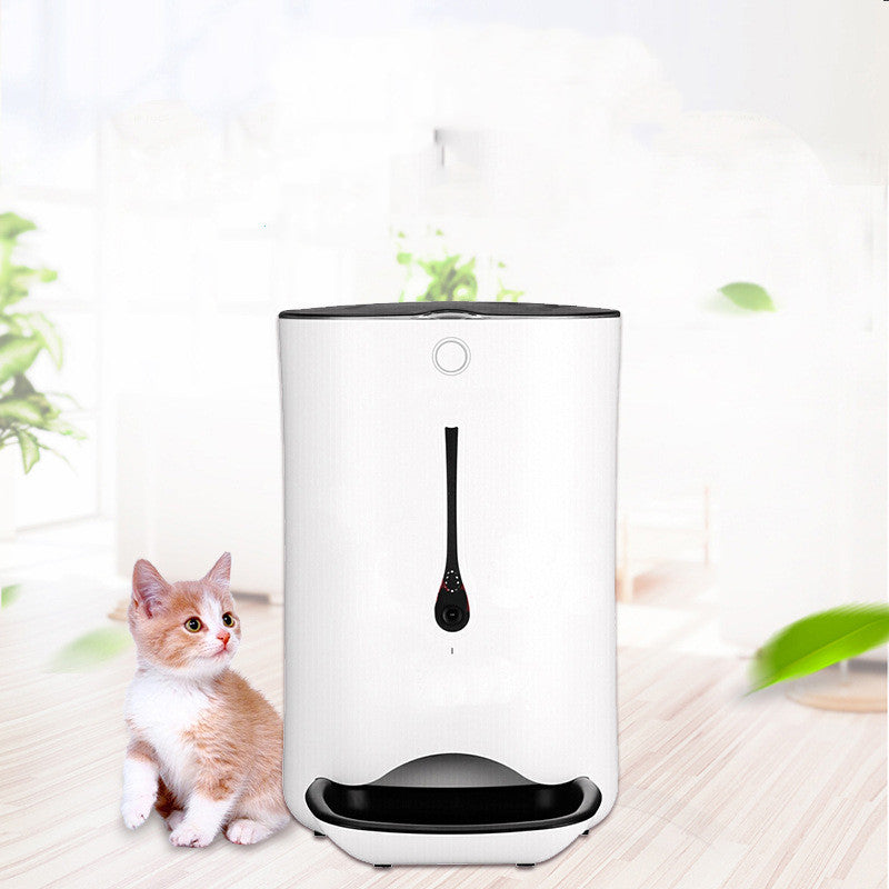 Distributeur Automatique Intelligent pour Chiens et Chats – 6L avec Caméra