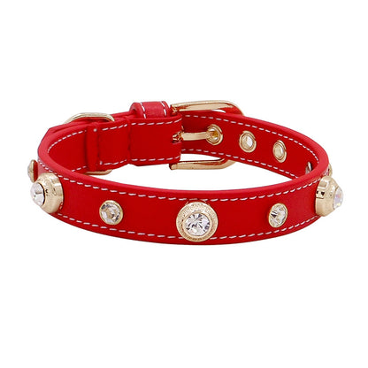 Collier Texturé Multicolore pour Chien — Motifs Lézard, Croco & Lychee | XXS à L