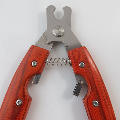 Coupe-Ongles à Manche en Bois pour Chien — Grands & Moyens Gabarits