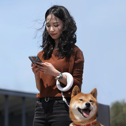 Laisse Rétractable Basic pour Chien — Poignée TPU Confortable