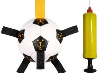 Jouet Football en Corde Interactif pour Chien — Entraînement Outdoor