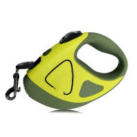 LED Retractable Dog Leash with Anti-Tangle Fiberglass — 3M & 5M