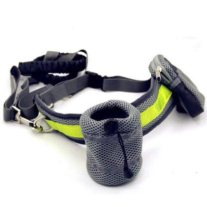 Laisse Mains Libres Ajustable pour Chien
