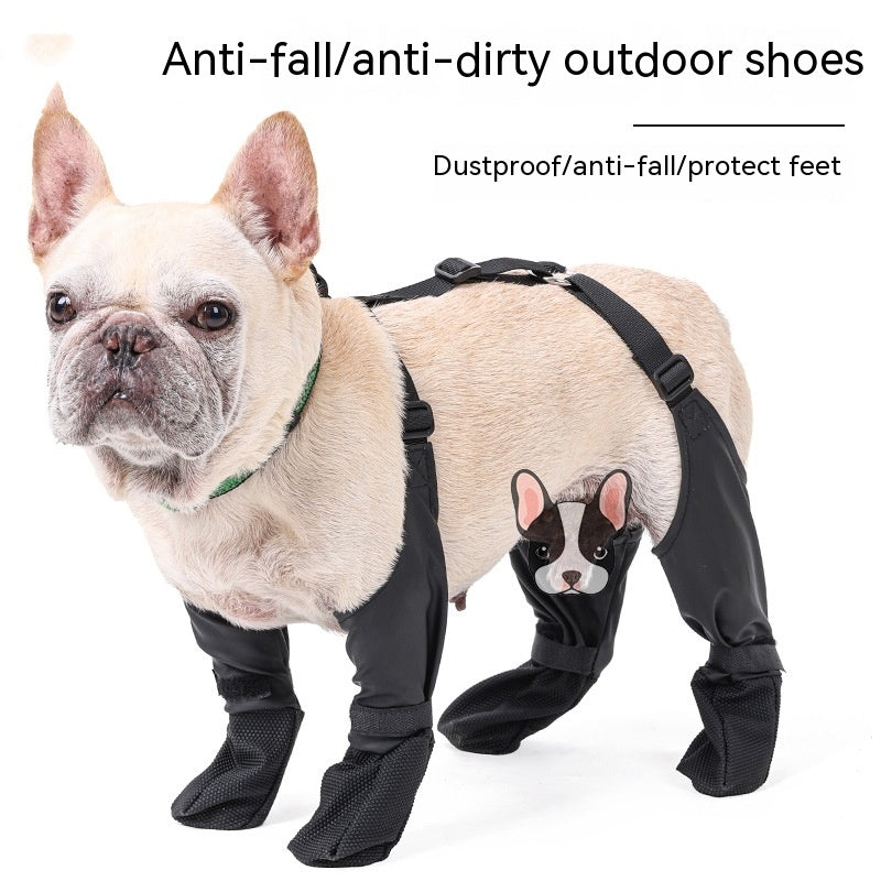 Chaussures Imperméables pour Chien – Semelle Antidérapante, Lot de 4