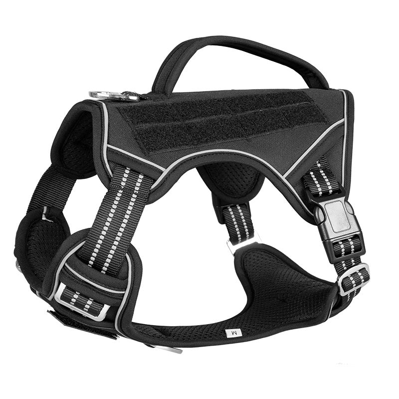 Harnais Tactique pour Chien de Travail — Recherche, Sauvetage & Patrouille