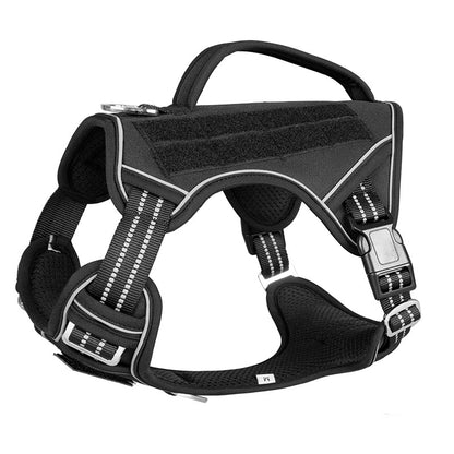 Harnais Tactique pour Chien de Travail — Recherche, Sauvetage & Patrouille