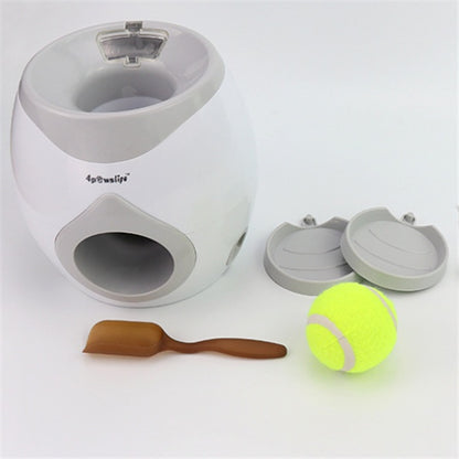 Interactive Dog Treat Dispenser – Tennis Ball & Rewards