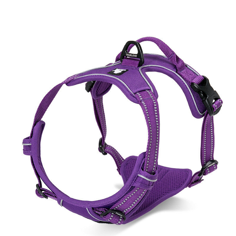 Harnais Rembourré Réfléchissant 3M pour Chien — Oxford & Mesh