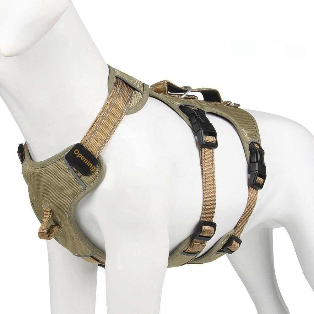 Harnais Anti-Fugue pour Chien — Tissu Oxford Résistant