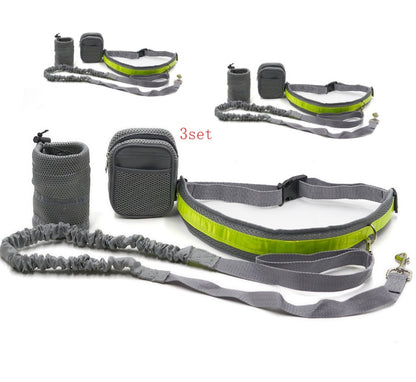 Laisse Mains Libres Ajustable pour Chien