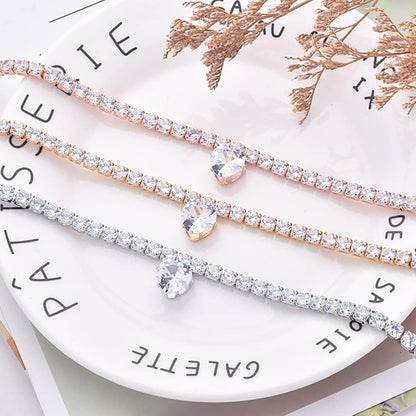 Collier Strass Cœur Scintillant pour Chat et Chien