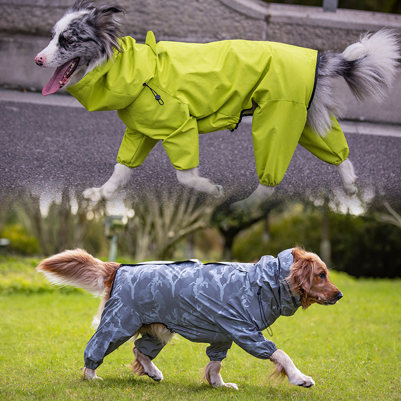 Imperméable Réfléchissant pour Chien – Coupe 4 Pattes, Sport Outdoor
