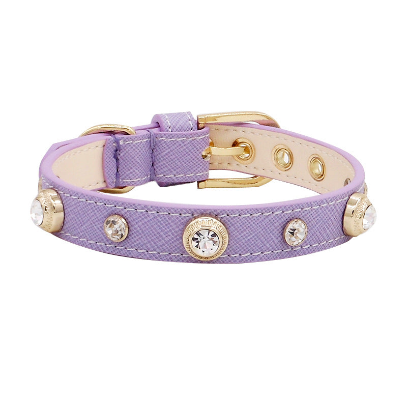 Collier Texturé Multicolore pour Chien — Motifs Lézard, Croco & Lychee | XXS à L