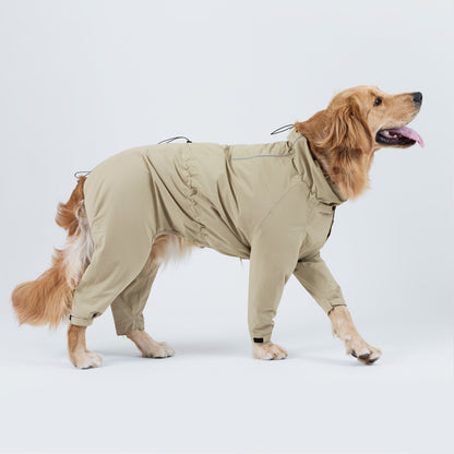 Combinaison Imperméable & Coupe-Vent pour Chien – Polyester Léger