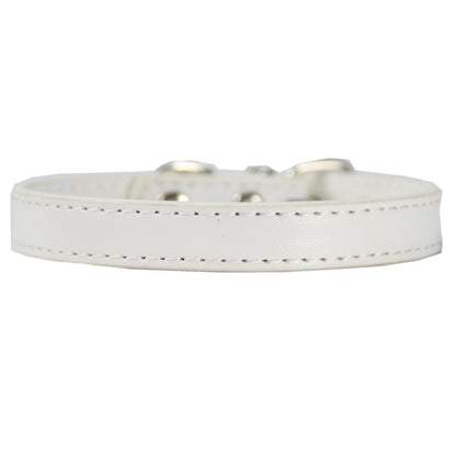 Collier PU avec Boucle Métallique pour Chien et Chat