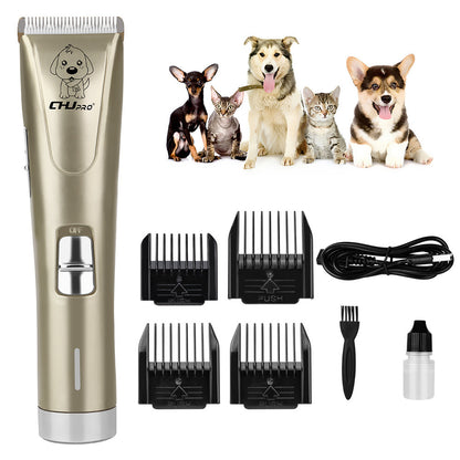 Tondeuse Professionnelle Rechargeable USB — Lame Titane/Céramique, 70min