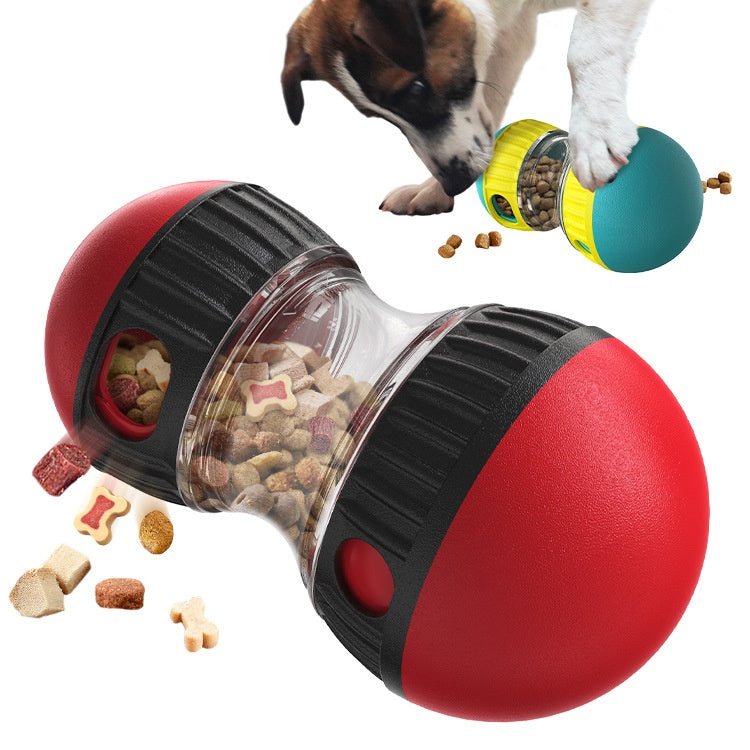 Tumbler Treat Dispensing Dog Toy — Interactive Puzzle Ball