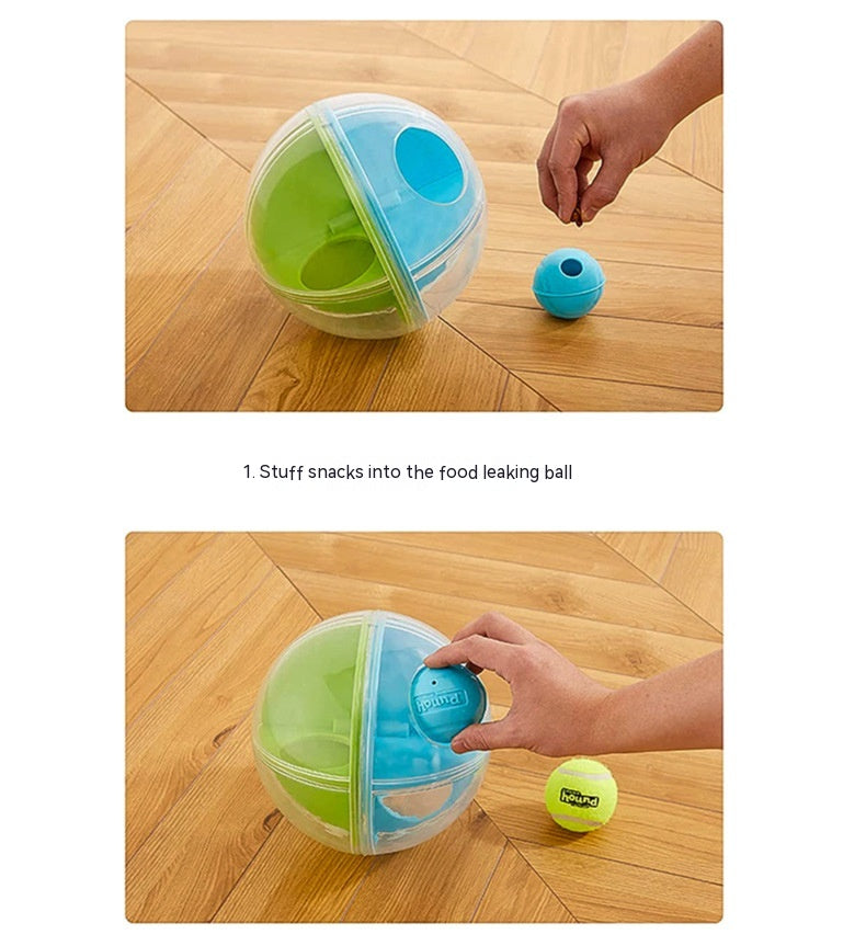 Coffret Jouets Anti-Stress pour Chien – Balle Labyrinthe, Distributeur & Sonore