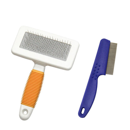 Kit d’Outils de Toilettage Professionnel — PU & Acier Inoxydable pour Chien