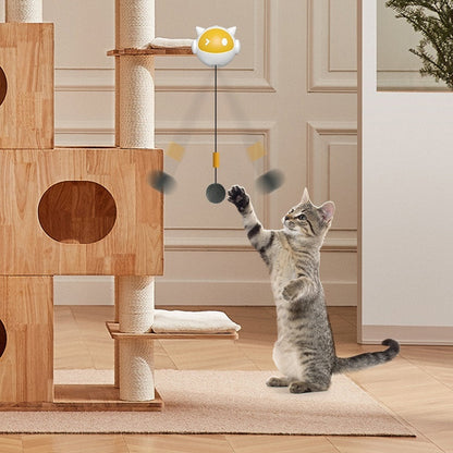 Jouet Télescopique Électrique pour Chat — Mouvement Automatique