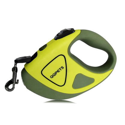 LED Retractable Dog Leash with Anti-Tangle Fiberglass — 3M & 5M