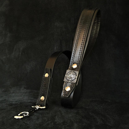The all Black "Eros" collar 2.5 inch wide-1