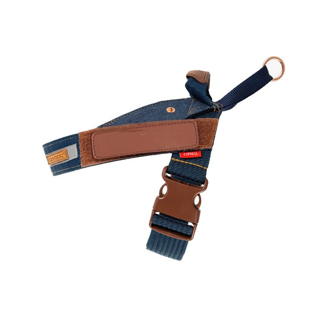 Harnais Réfléchissant pour Chien – Sécurité Nocturne Style Cowboy