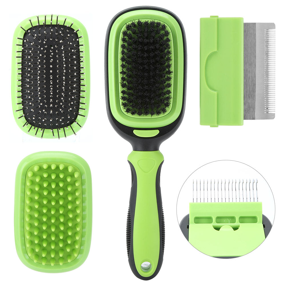 Kit de Brossage & Toilettage 5-en-1 — Chien & Chat