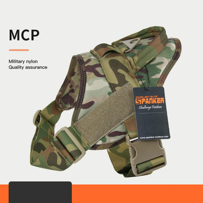 Harnais Militaire Nylon 1050D pour Chien — Boucle UTX | XS à XL