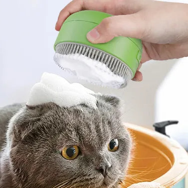 Peigne Spray Électrique 2-en-1 pour Chat & Chien — Massage & Vaporisation