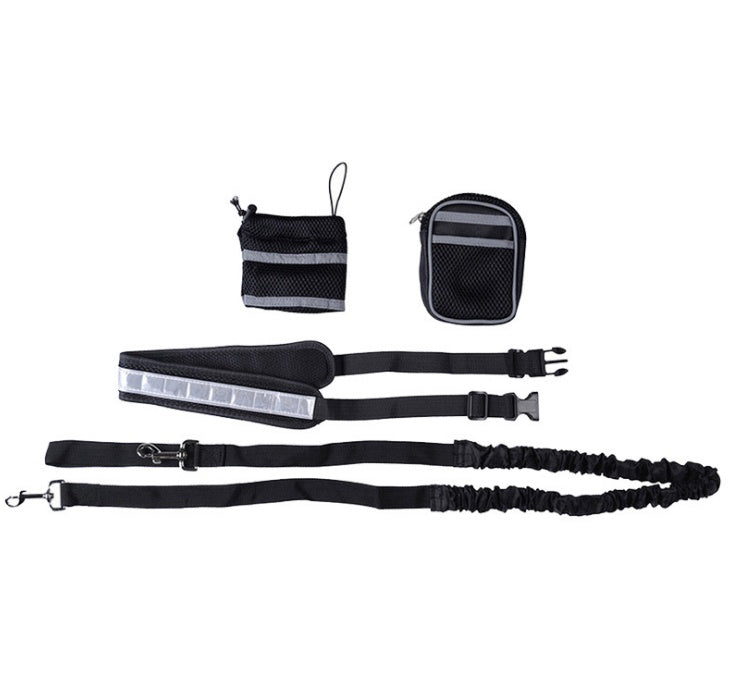 Laisse Mains Libres Ajustable pour Chien
