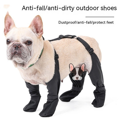 Chaussures Imperméables pour Chien – Semelle Antidérapante, Lot de 4