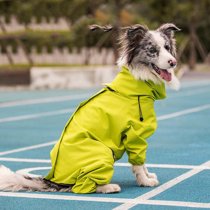 Imperméable Réfléchissant pour Chien – Coupe 4 Pattes, Sport Outdoor