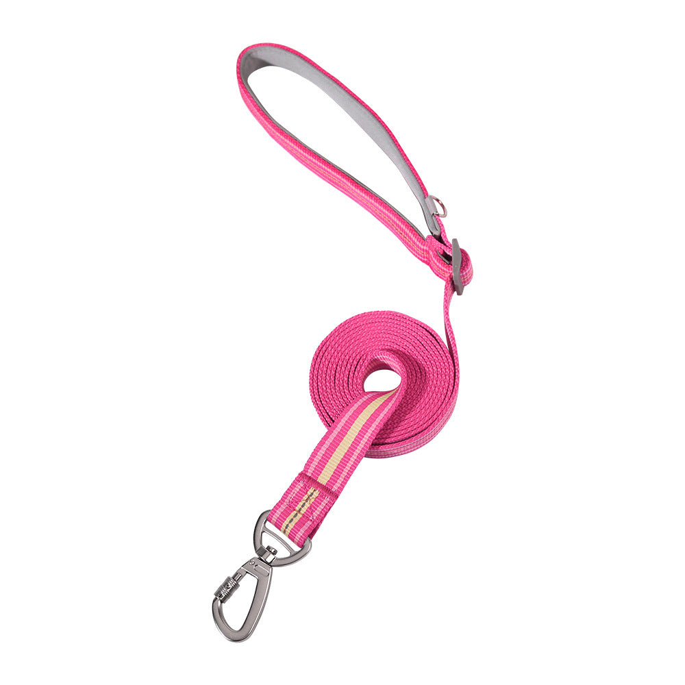 Harnais Réfléchissant Résistant pour Chien — Collier & Laisse Inclus