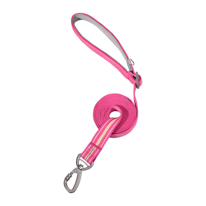 Harnais Réfléchissant Résistant pour Chien — Collier & Laisse Inclus