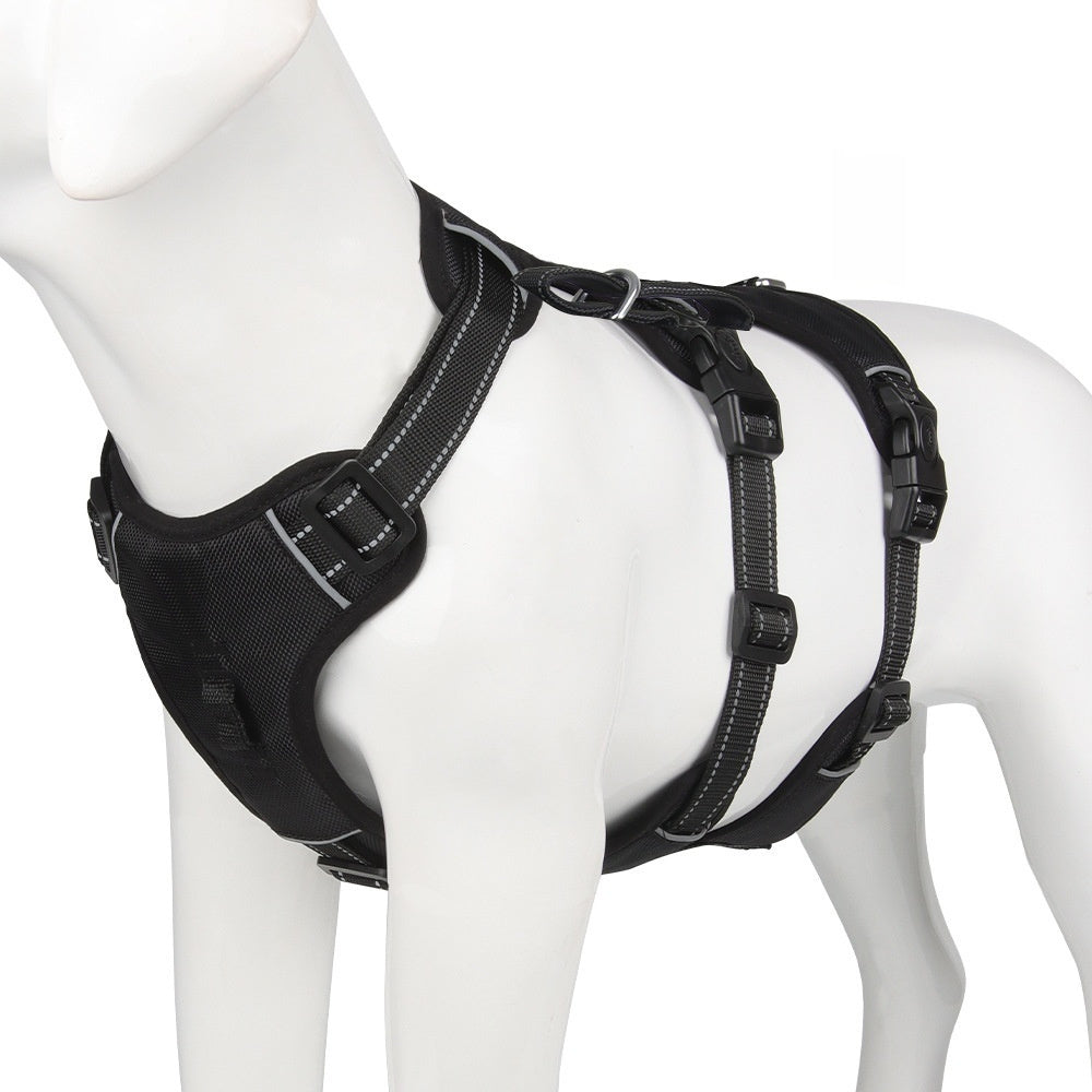 Harnais Anti-Fugue pour Chien — Tissu Oxford Résistant